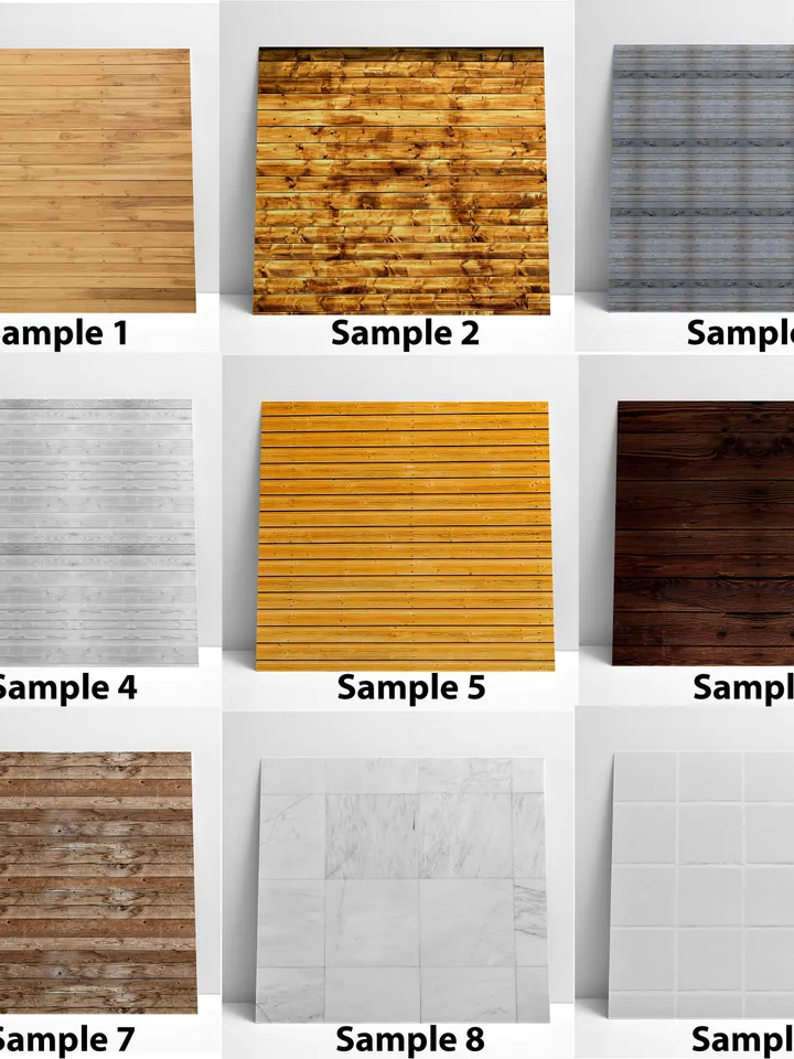 Wood Photo Backdrop Board - 2-Sides Large Background Photography For Table Cake Food Picture - Wooden Rustic Screen Portable Tabletop Sheet