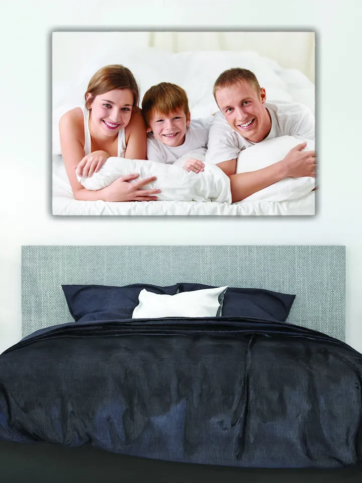 Canvas Print With Your Photo - Custom Personalized Wall Picture Art Service - Customized Customize Portrait Gift From Foto Printed On For To