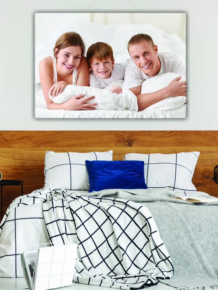 Canvas Print With Your Photo - Custom Personalized Wall Picture Art Service - Customized Customize Portrait Gift From Foto Printed On For To
