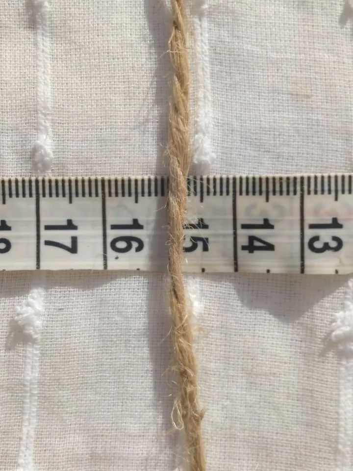 Natural Eco-friendly Naturally Decomposing Jute for Handmade.Jute Rope for Macrame,Crochet and Knitting.