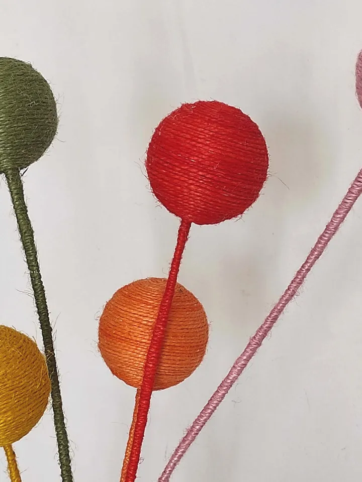 Extra long stems. Long stems for floor vases. Stem LRG. Balls on rose stems. Balls Choose your colors. Balls long stem. Billy Ball stems