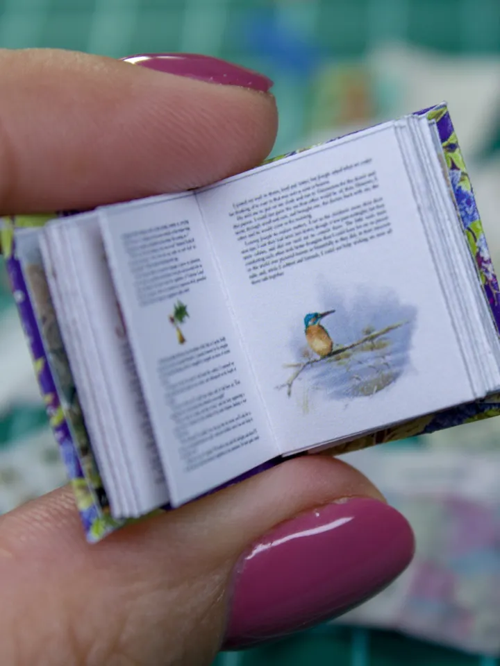 TEMPLATE 3 miniature books for dollhouse decoration part 2