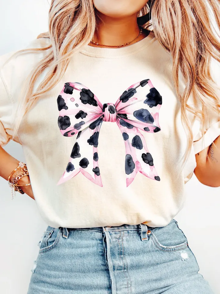 Coquette bow png Coquette clipart design trending png retro mama png pink bow png soft girl aesthetic png tee shirt designs western png