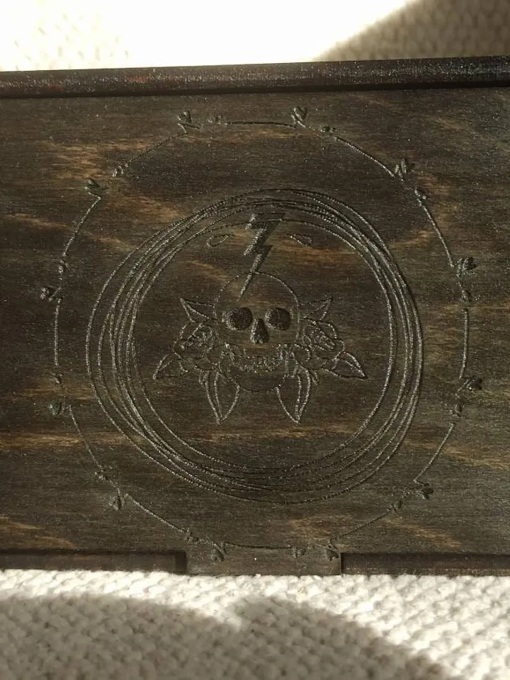 Witch mystery box, beginner witch kit, tarot card box, wooden box