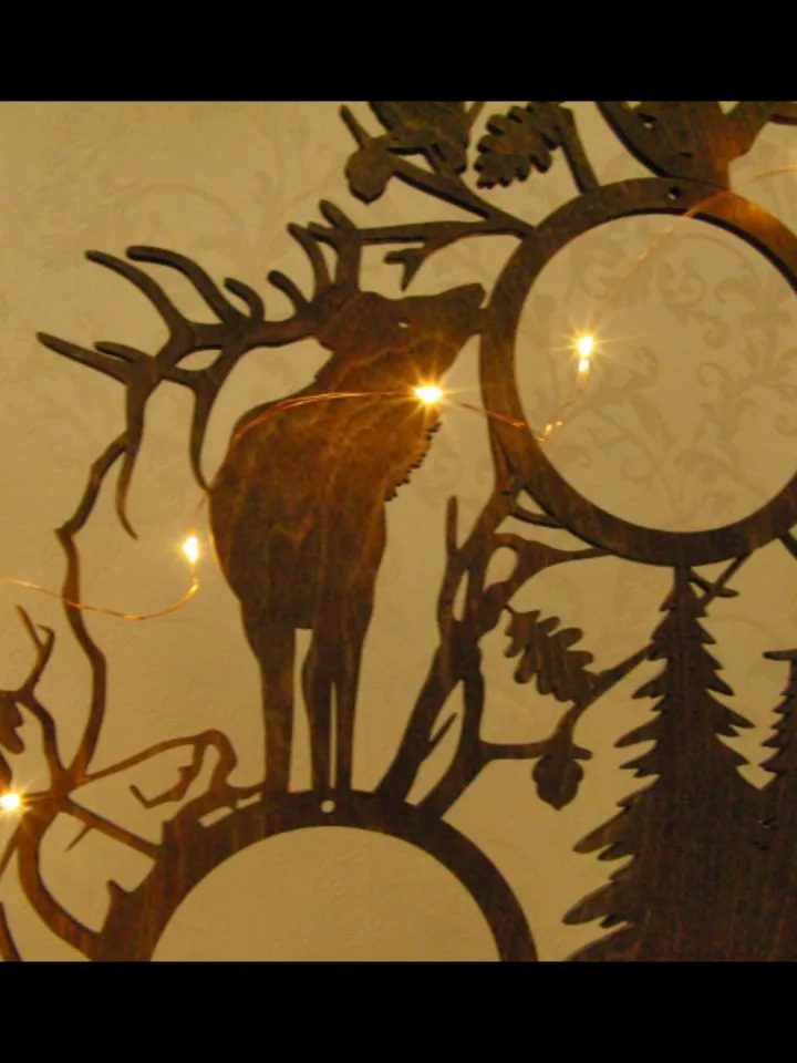 Christmas clearance wood Christmas tree best Eco friendly gifts