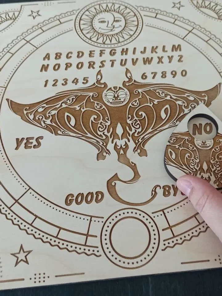 Ouija - divination board and divination tools witchy decor