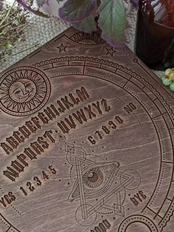 Dowsing pendulum or spirit board - unique gift for best friends