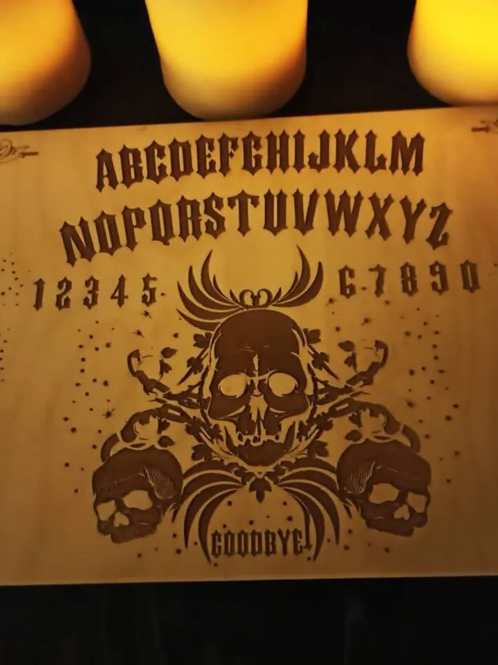 Divination board , ouija board , pendulum board , talking board , spirit board
