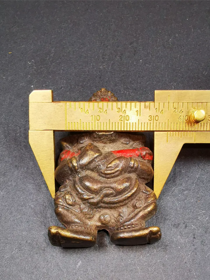 Gandhanra Handmade Tibetan Buddhist Statue,Panjaranata Mahakala,40 Years Old
