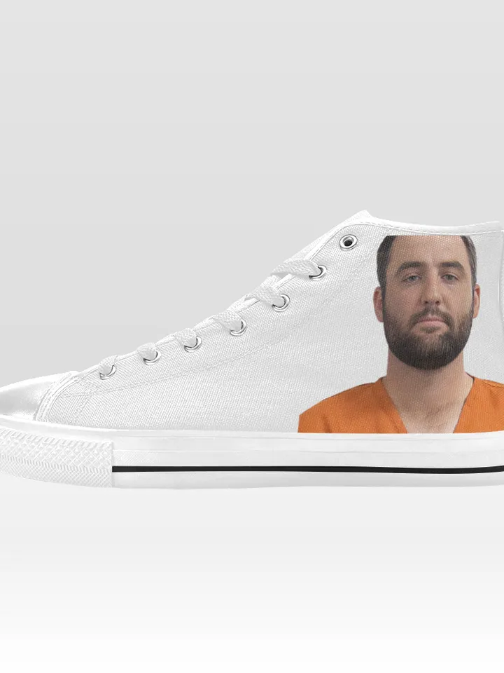 Scottie Scheffler Mugshot Shoes