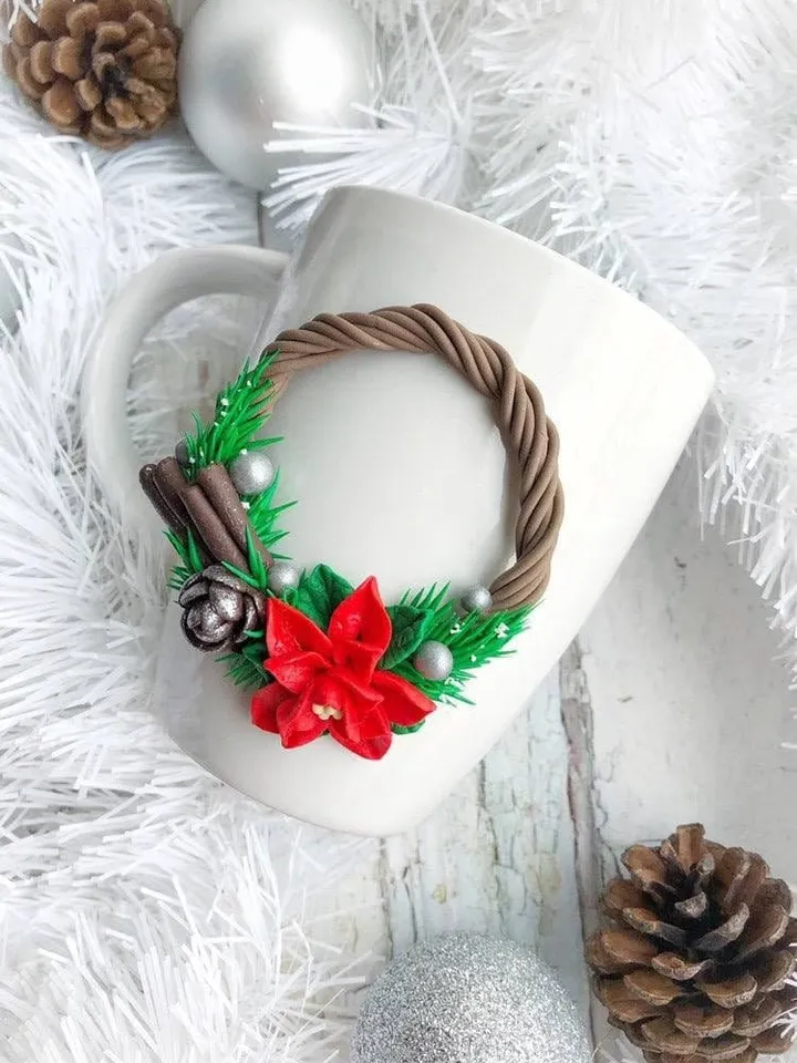 Custom Christmas mug good idea for coworker or boss gift