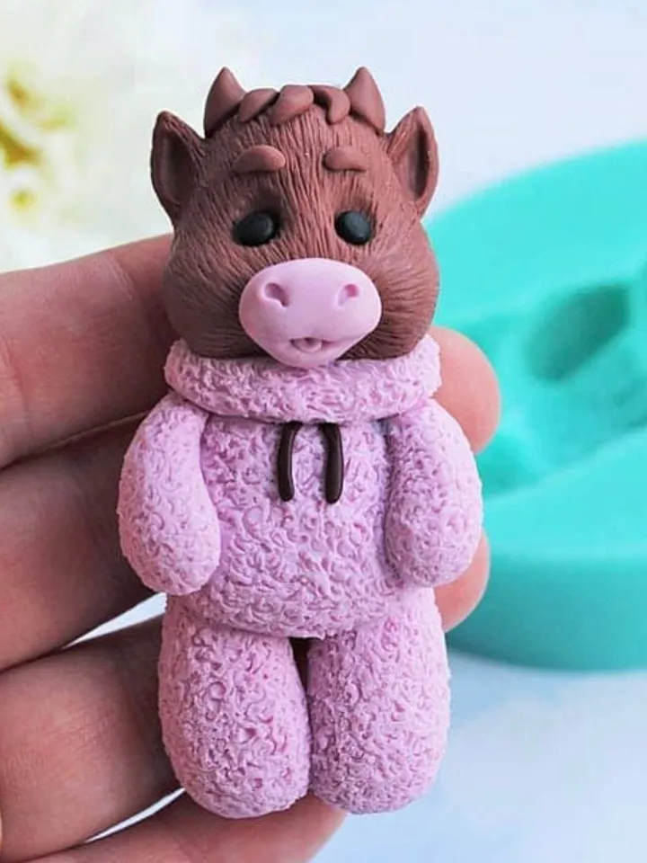 Bull silicone mold silicone mold soap mold candle mold