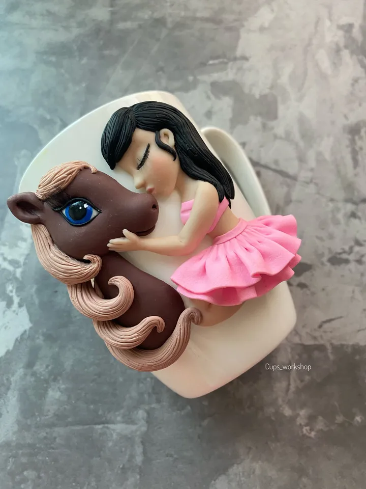 Horse Lady gift - Rider - Girl With Horses, Personalized Horse Mug, - Horse Lover present
