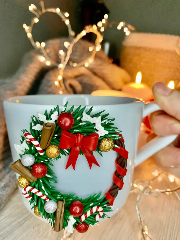 Custom Christmas mug good idea for coworker or boss gift