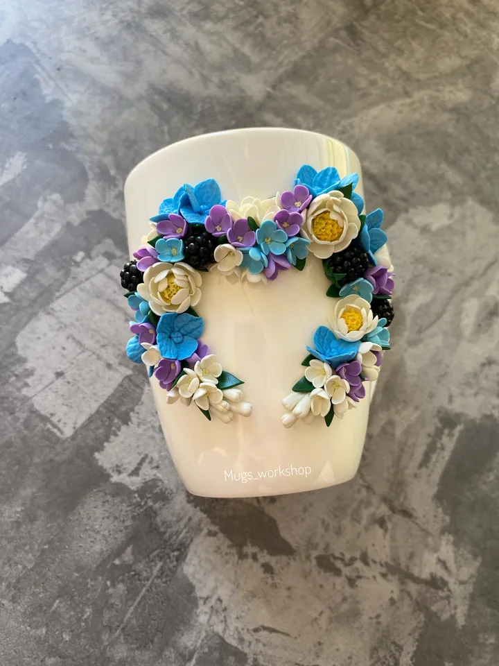 Serving utensils with flowers good idea for tea party favors