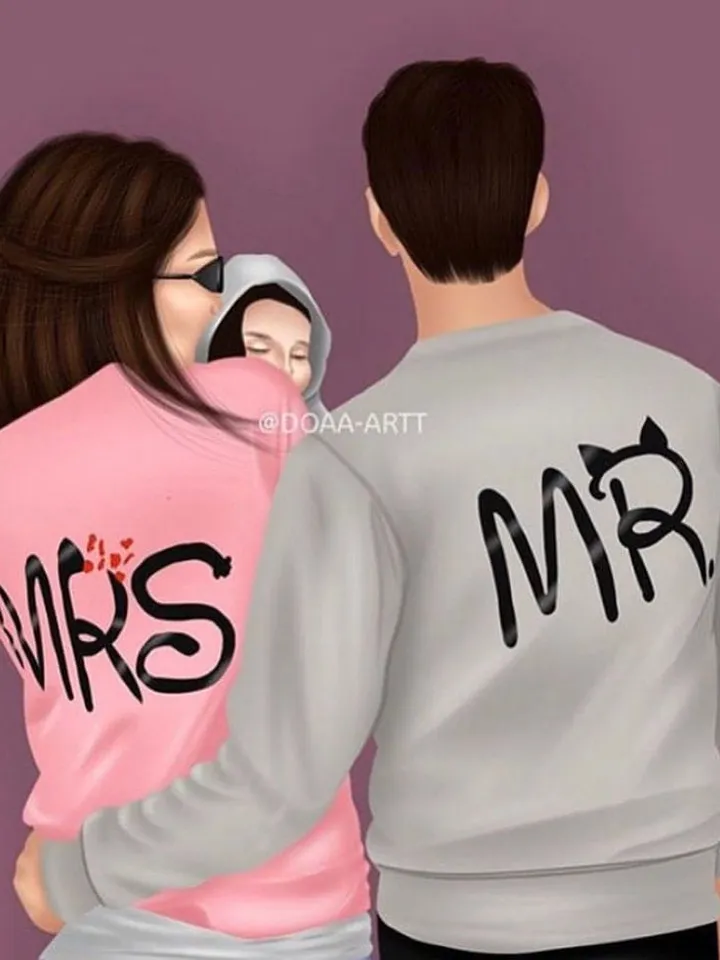 Mr Mrs mug - romantic valentines day gift for him