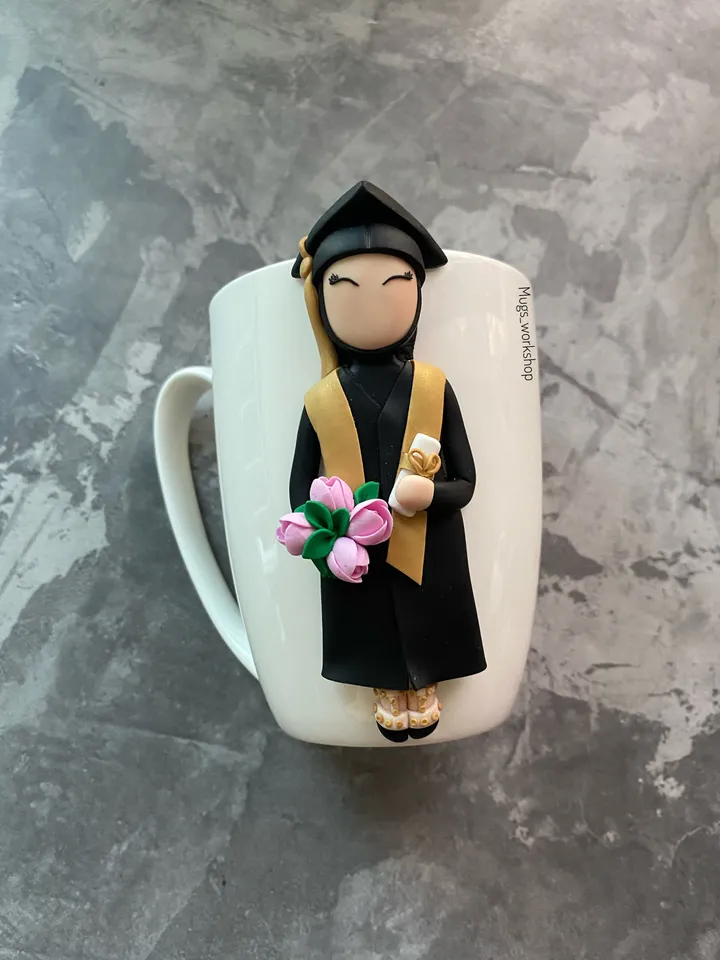 Personalised Hijabi Graduation Mug