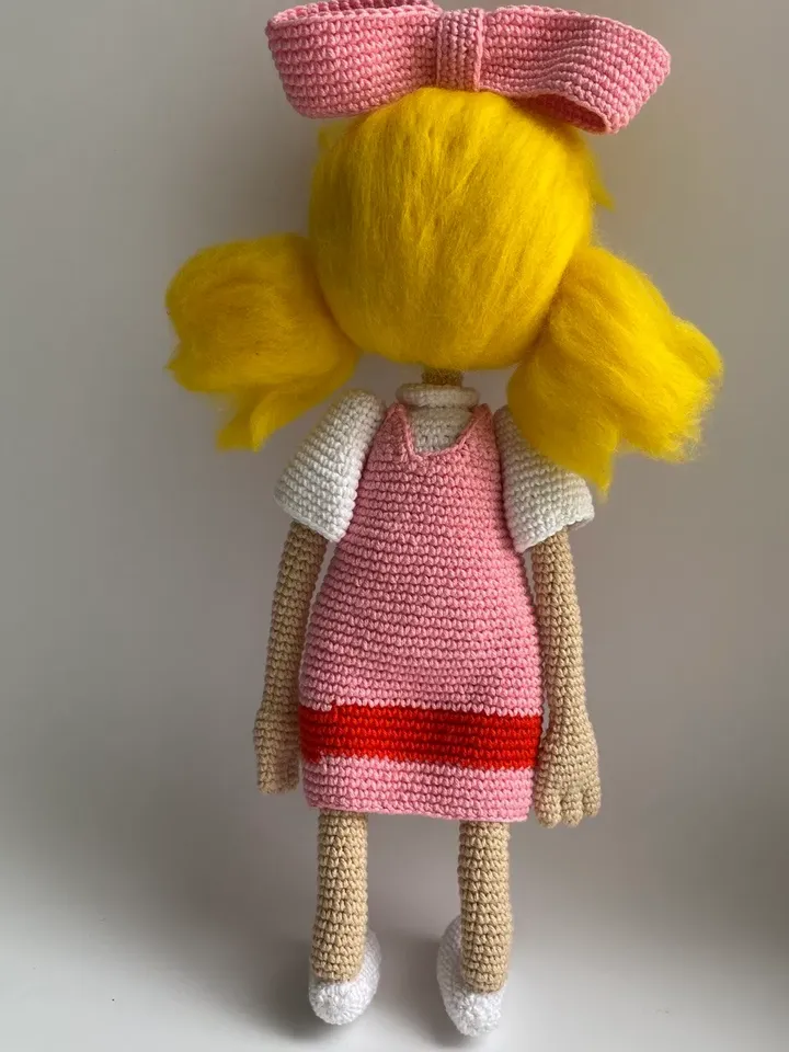 Helga by Hey Arnold PDF crochet pattern