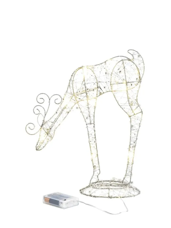 Fairy Light Up Reindeer Decor