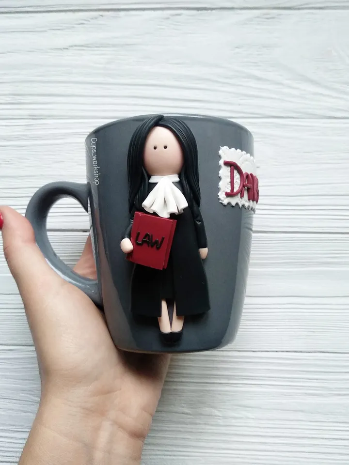 Lawyer graduation personalized coffee mug