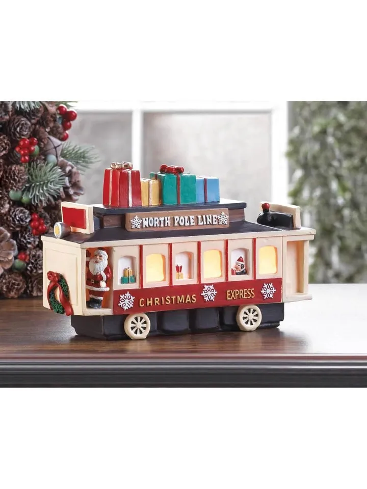 Light Up Vintage Christmas Train