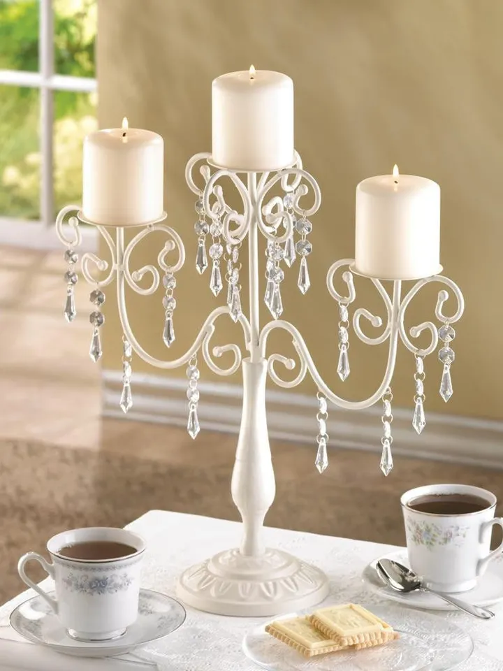 Ivory Elegance Candelabra