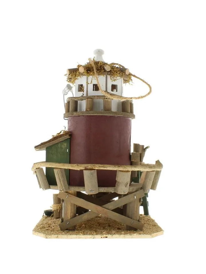 Island Paradise Wood Bird House