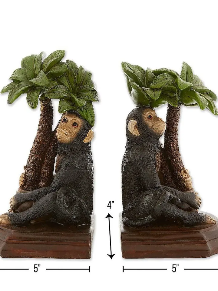 Monkey Bookends