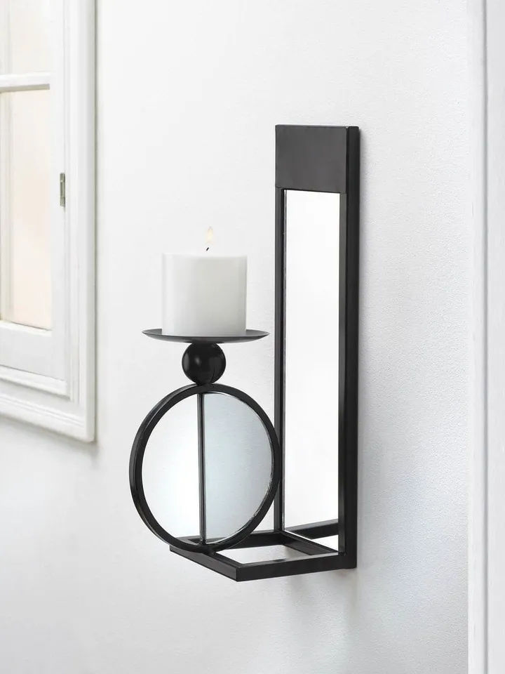 Mirrored Wall Sconce