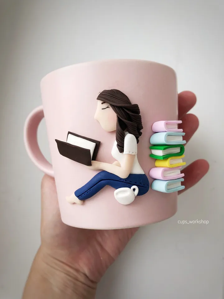Custom funny coffee pottery mug - graduation 2020