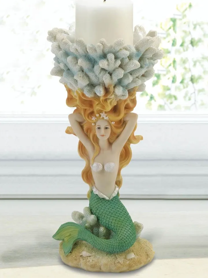Grand Mermaid Candle Holder