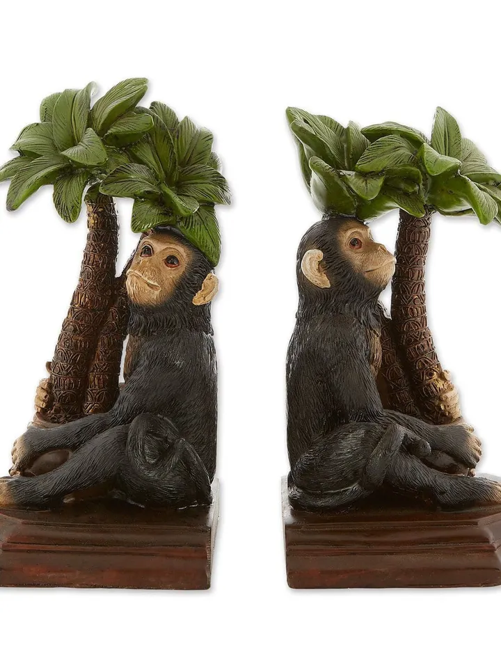 Monkey Bookends