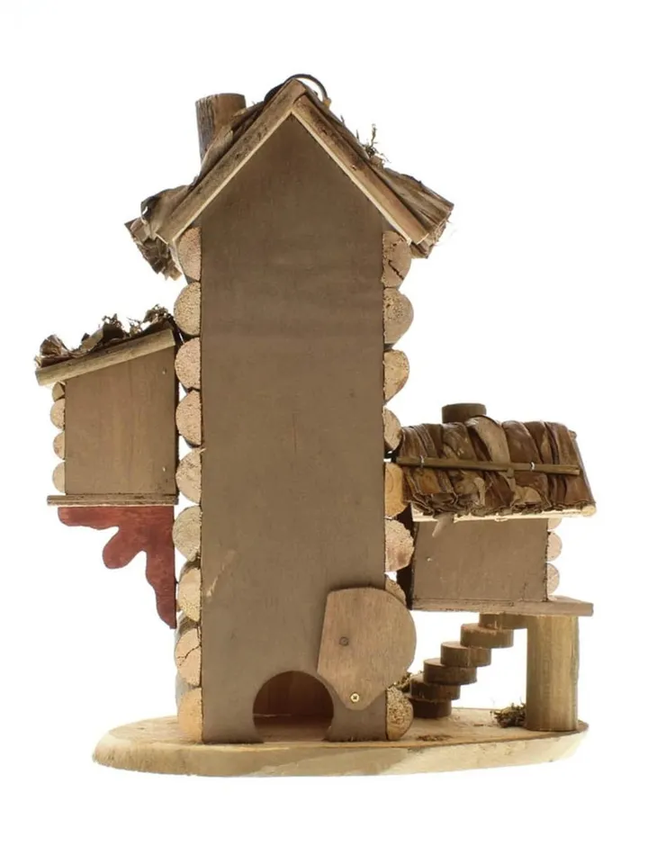 Rustic Gingerbread Style Bird House