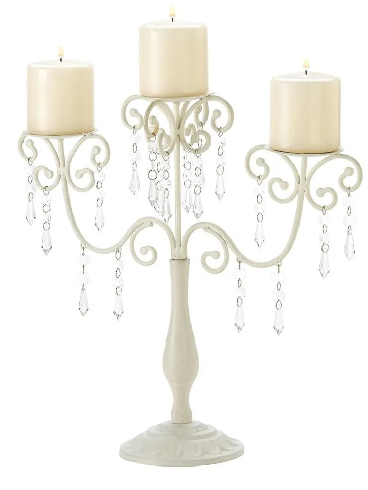 Ivory Elegance Candelabra