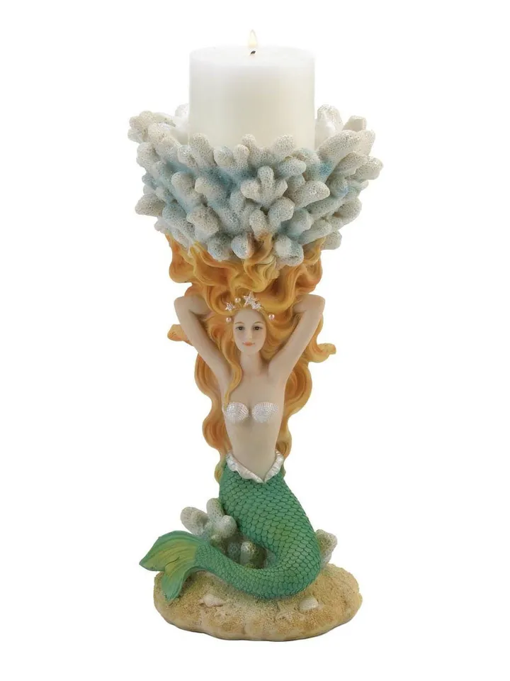 Grand Mermaid Candle Holder