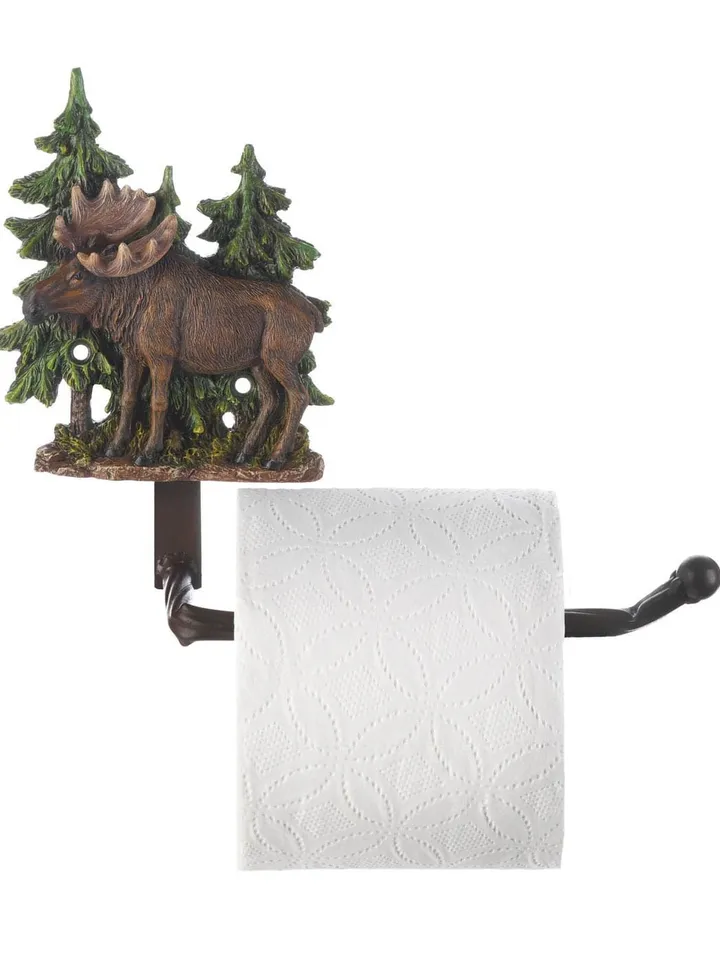 Moose Toilet Paper Holder