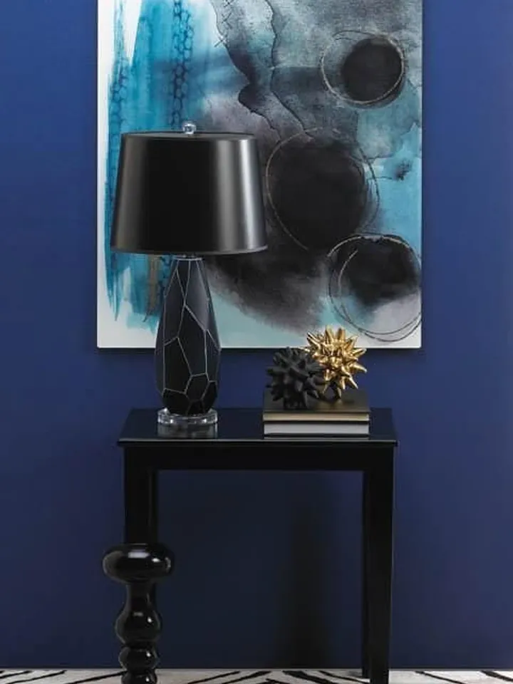 Milan Black Accent Table