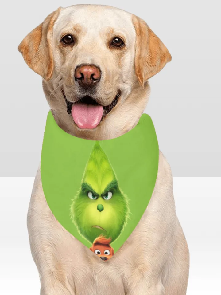 Grinch Pet Dog Bandana