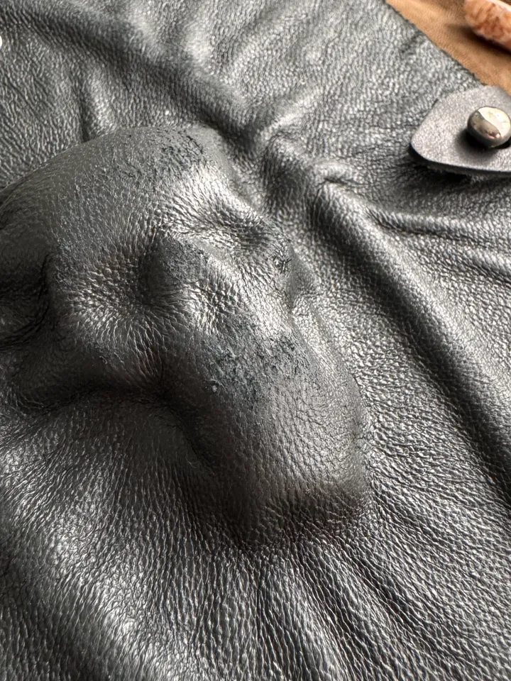 Leather Grimoire, Book of Shadows, Leather Skull Notebook