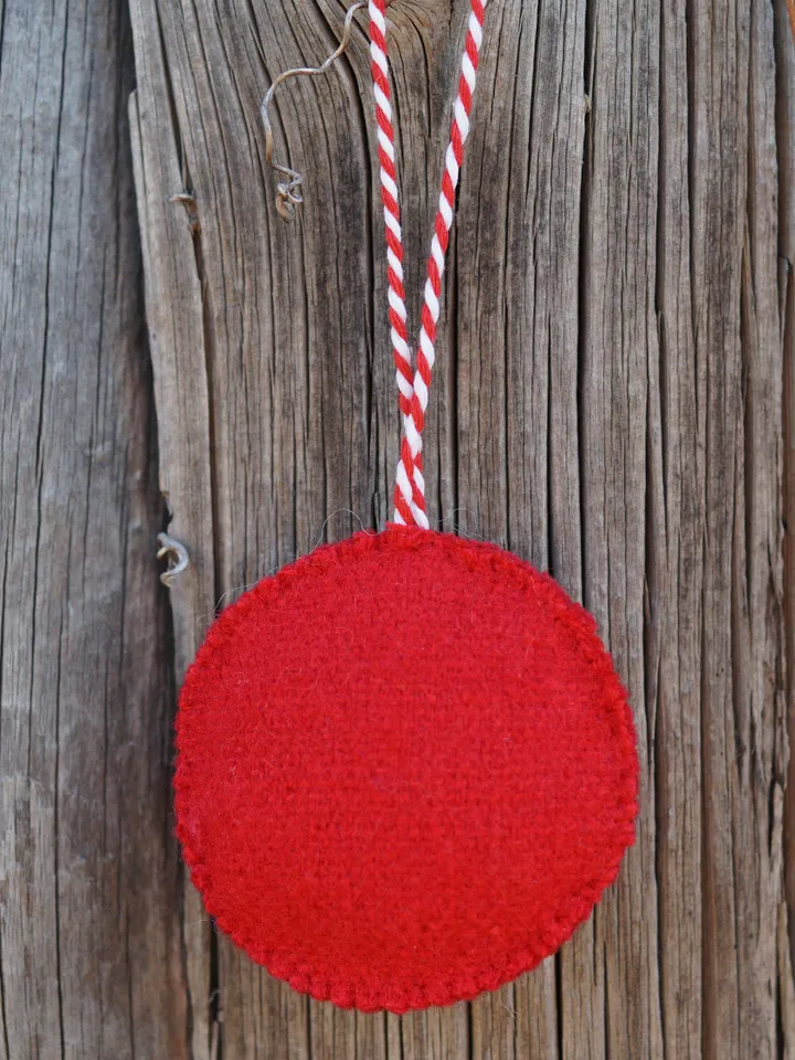 Bichon Frise Christmas ornament, pet portrait, needle felted dog ornament, made to order