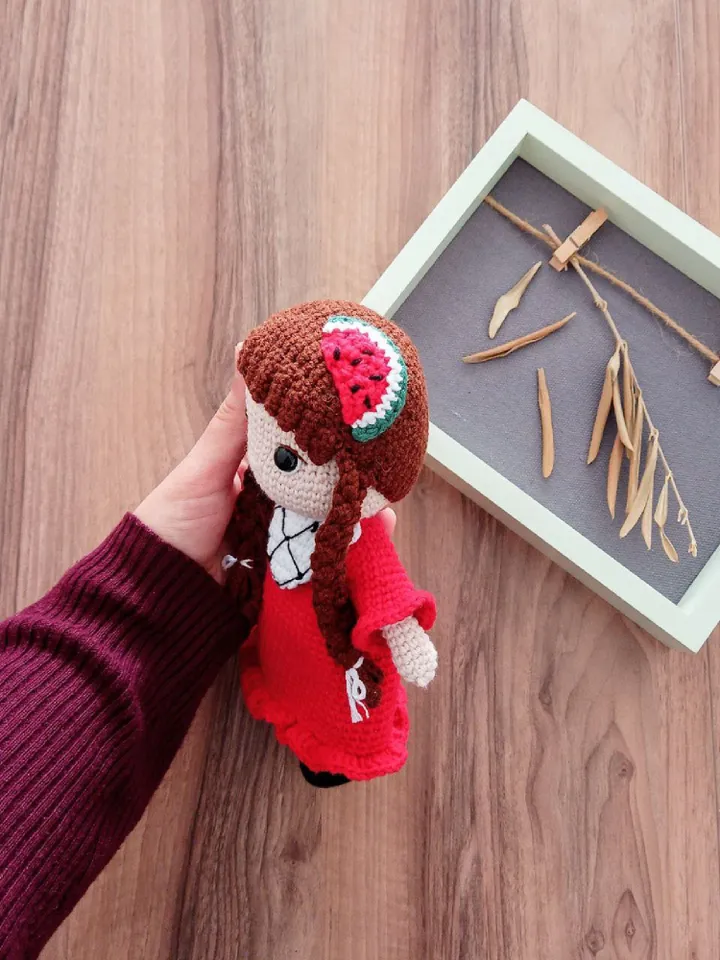 Crochet Free Palestine Doll, Amigurumi Muslim Doll, Eid Gifts For Kids, Islamic Toys, Gifts For Sister, Ramadan Gift, Islami for girl's Gift