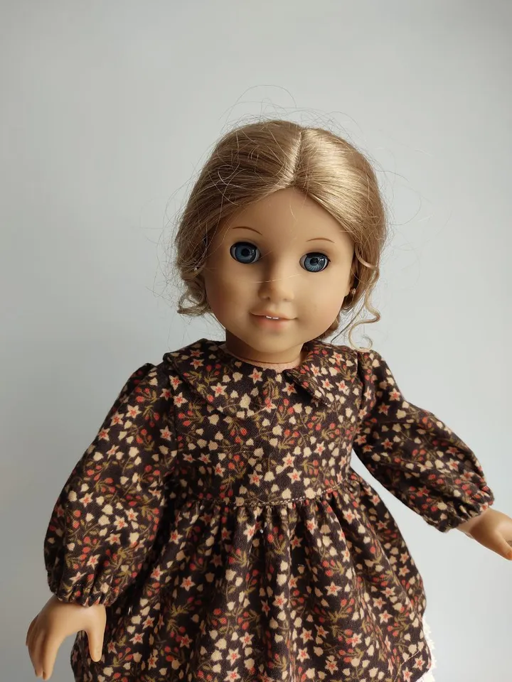PDF sewing pattern for American Girl dolls.