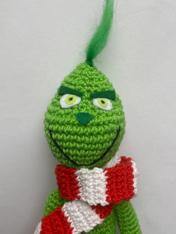 Grinch amigurumi crochet pattern