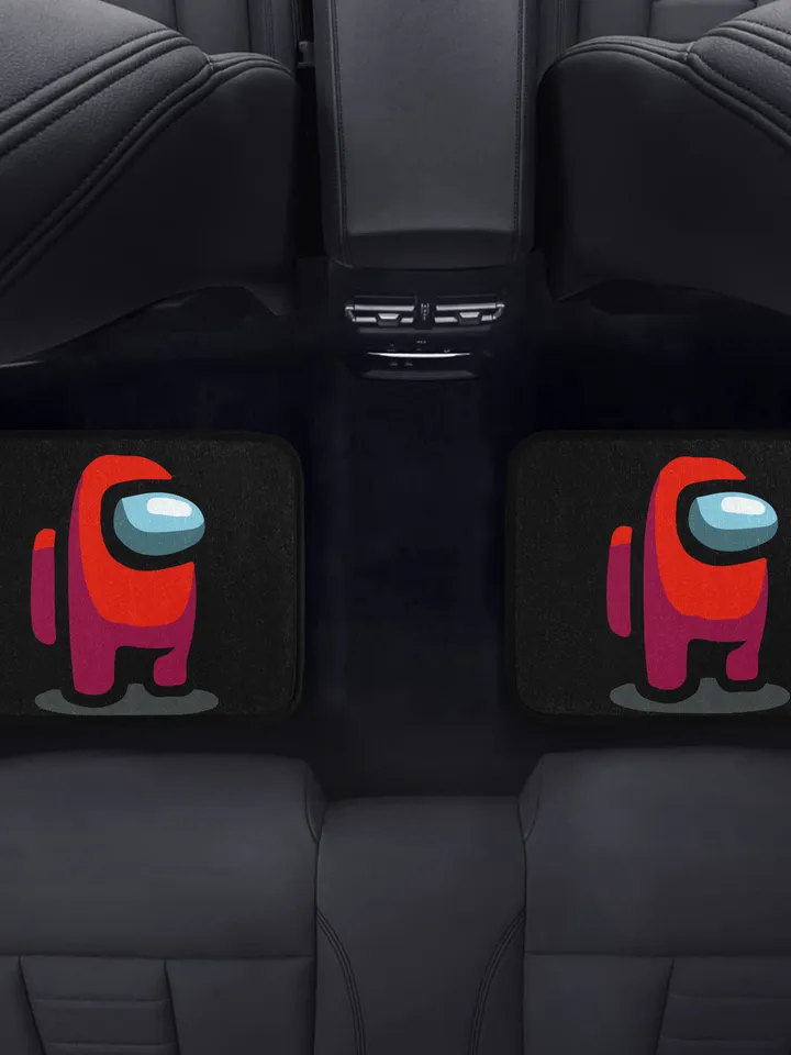 Among us Back Car Floor Mats Set of 2