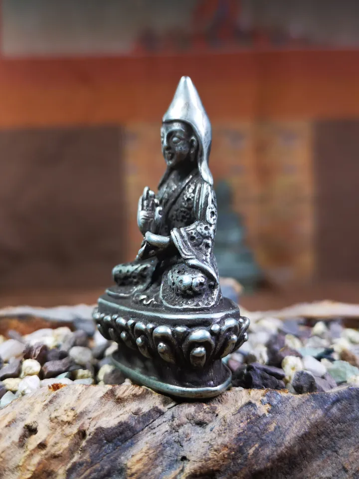 Gandhanra Tibetan Buddhist Statue Je Tsongkhapa