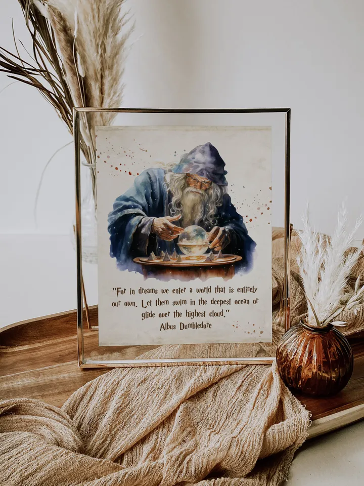 Wizarding World Poster; Wizard printable Wall art; Magic School nursery; Wizarding World Quotes; Wizard Poster; Wizard Print; Wizard Decor