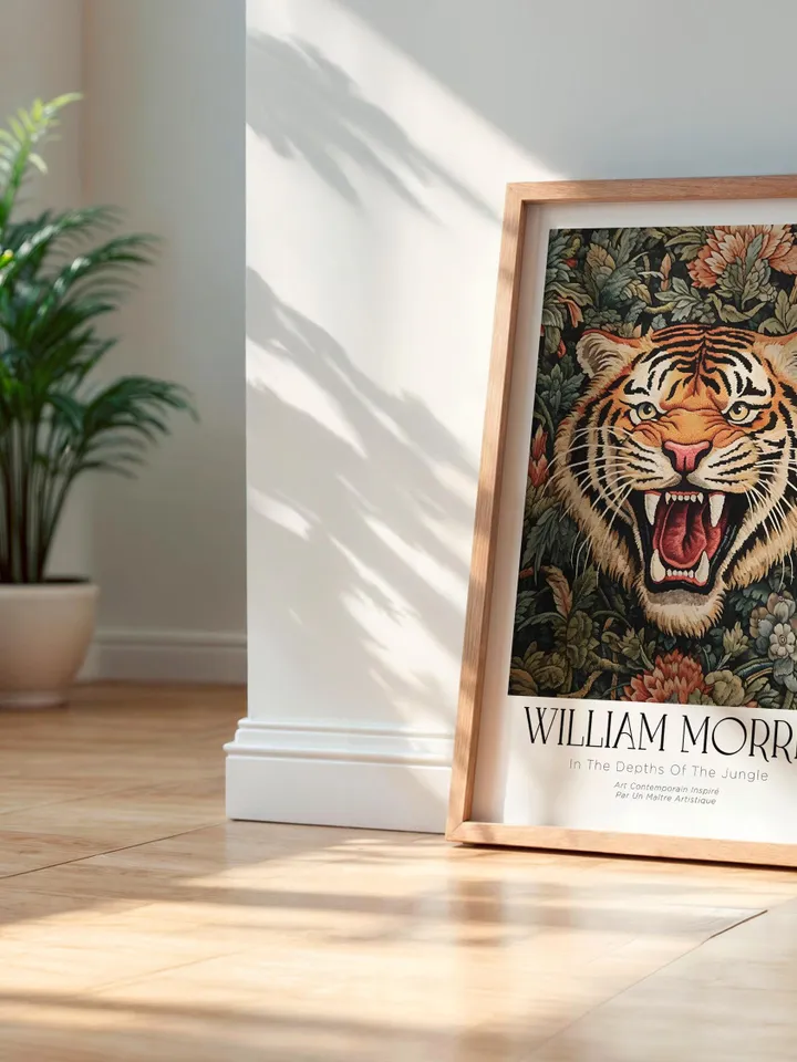 William Morris Wall Art, Vintage Botanical Print, Floral Poster Arts Decor, Digital Download, William Morris Print Digital Download AA1