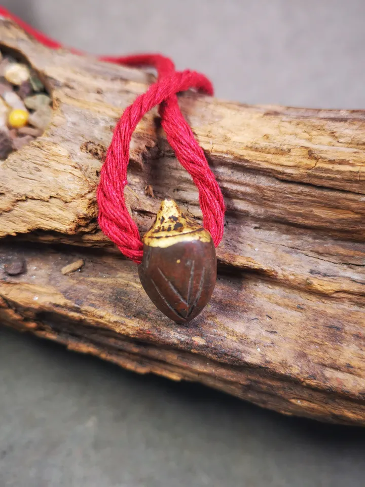 Gandhanra Old Tibetan Niang La Tsa Tsa Statue,Stupa Amulet,Pagoda Pendant,50 Years Old