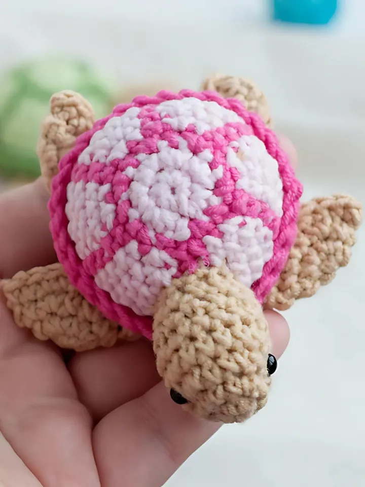 Sea Turtle Crochet Pattern Easy PDF Download Plushie Amigurumi Patterns Turtle Pattern Baby Sea Turtle Crochet Patterns Beginner