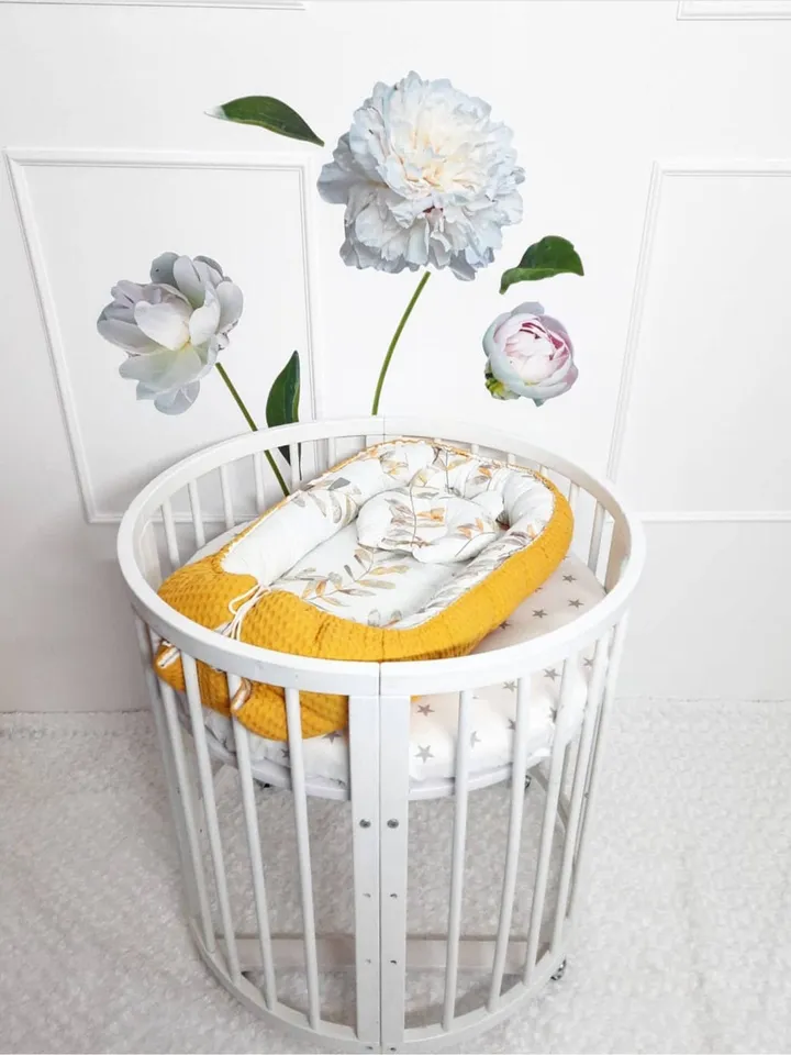 Pillow as a gift! Baby nest newborn - toddler, ready to ship, double sided minky baby nest, baby positioner + Pillow as a gift!!!